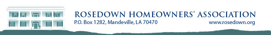 Rosedown Homeowners' Association